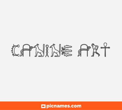 Canine art